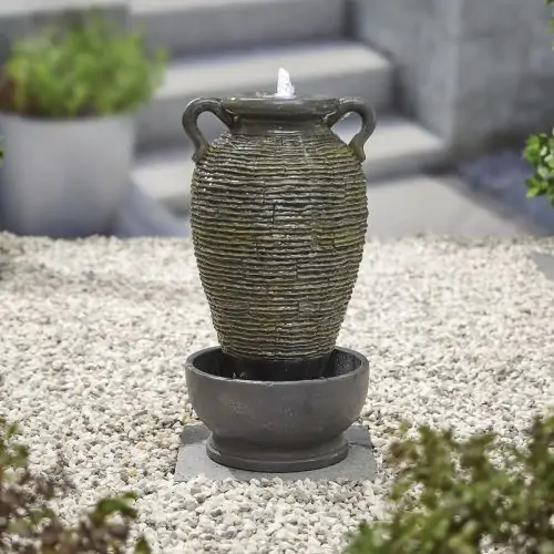 Kelkay Rippling Vase Contemporary Water Feature