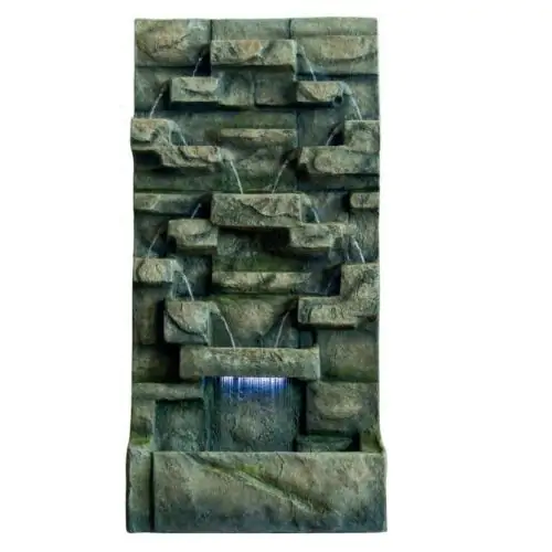 Extra Large Brown Water Wall Rock Effect Water Feature