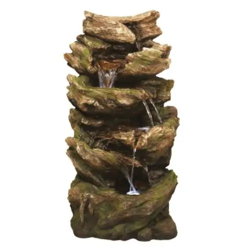 Multifall Woodland Wood Effect Water Feature