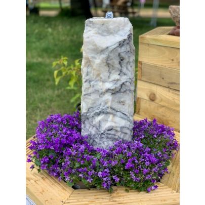 Purple Monolith (75x25x25) Solar Water Feature