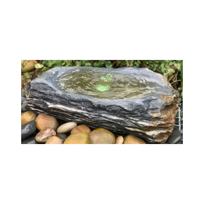 Eastern Black Angel Babbling Fountain (17x35x35) Water Feature