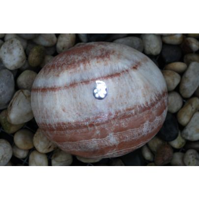 SOLAR POLISHED MARBLE FOUNTAIN H Onyx