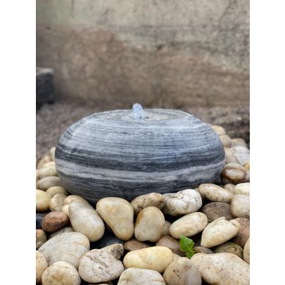 POLISHED MARBLE FOUNTAIN H Grey