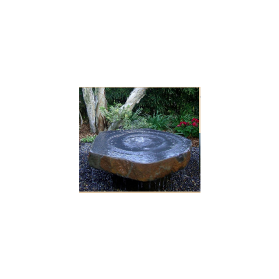 Eastern Basalt Plinth (18x25x25) Solar Water Feature