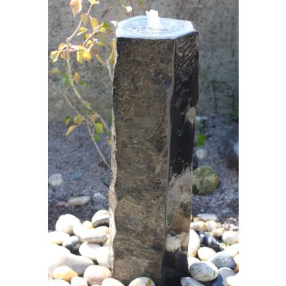 Basalt Column With 2 Polished Sides (70x20x20) Solar Water Feature