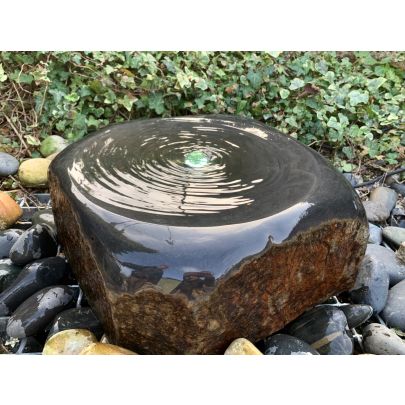 Basalt Column With Rounded Edges (15x35x35) Solar Water Feature