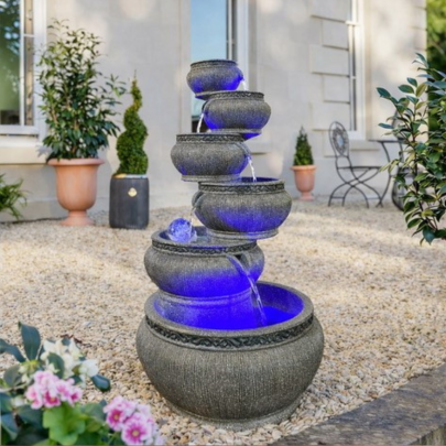 Elysian Solar Water Feature