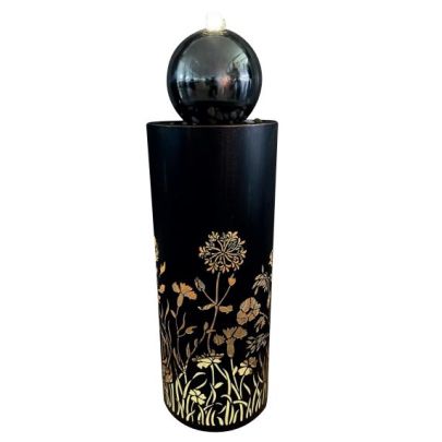 Rodessa Zinc Metal Modern Metal Water Feature