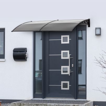  Front Door Canopy Awning Outdoor Window Rain Shelter Cover