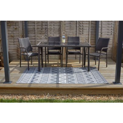 Jumbo Alfresco Aztec Slate 150 X 210 Cm
