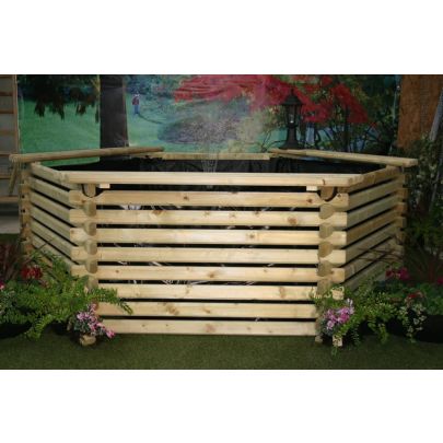 Norlog 600 Gallon Koi Pond with Sump