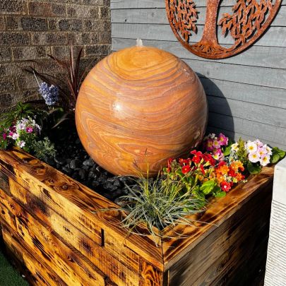 Sandstone Sphere 60cm Natural Stone Water Feature