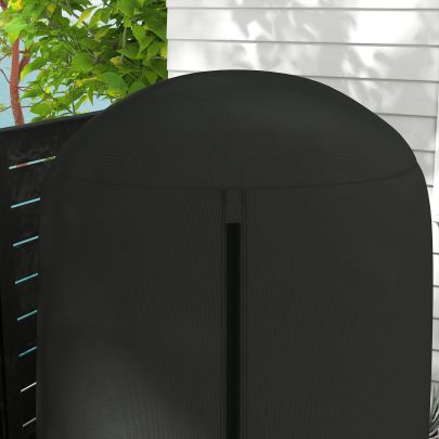 Outsunny 190 x ?128cm Hanging Egg Chair Furniture Cover Black