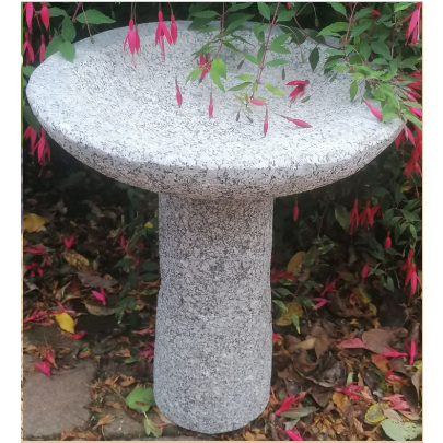 Eastern Basic Birdbath Grey Granite (45x40x40)