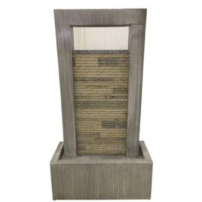 Bolsena Zinc Metal Modern Metal Water Feature