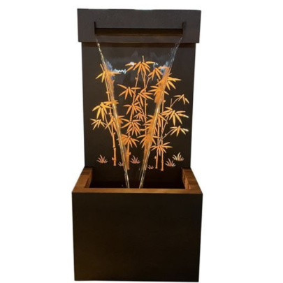 Varallo Zinc Metal Modern Metal Water Feature