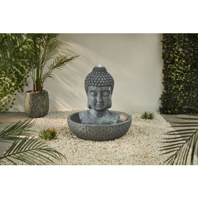 Zen Buddha Oriental Water Feature