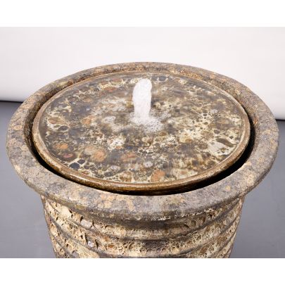 Altico Sofia Rustic Brown Solar Water Feature