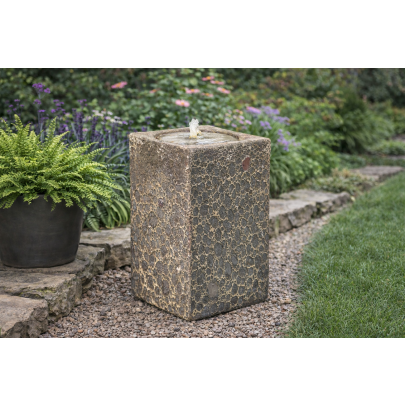 Altico Chiara Fossil Brown Solar Water Feature