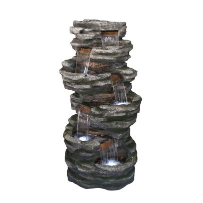 Washington Slate Falls Rock Effect Water Feature
