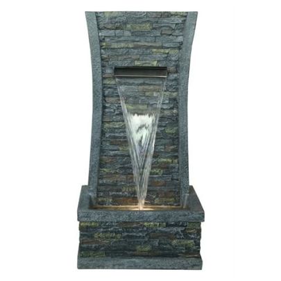 Richmond Brick Cascade Contemporary Solar Water Feature