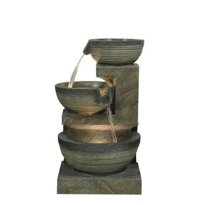 Canterbury Pouring Bowls Modern Water Feature