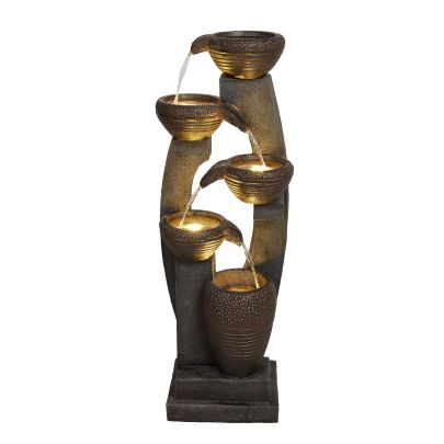 Milford Pouring Bowls Modern Water Feature