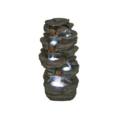 Kettering Rock Falls Rock Effect Solar Water Feature