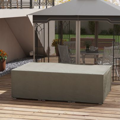 Outsunny 155 x 222cm Waterproof Furniture Cover Grey