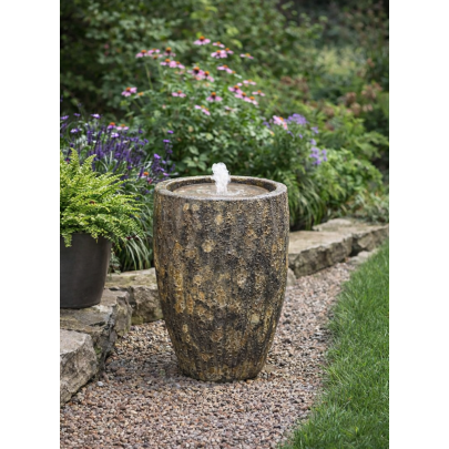 Altico Blair Rustic Brown Solar Water Feature