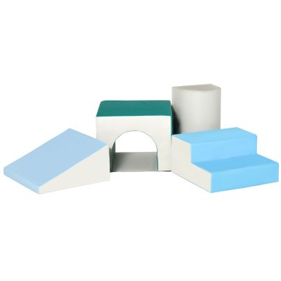   4-piece Soft Play Set Baby Foam Climber Climbing Block Toys Toddlers 1-3 Years