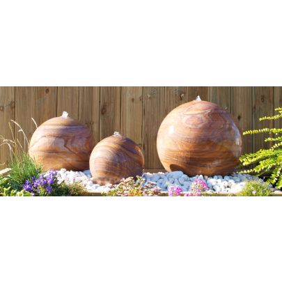 Deco-Pak Sandstone Sphere 50cm Dia Natural Stone Water Feature