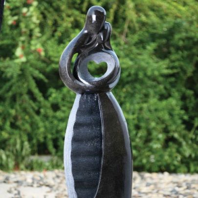 Woodlodge Embrace Contemporary Solar Water Feature
