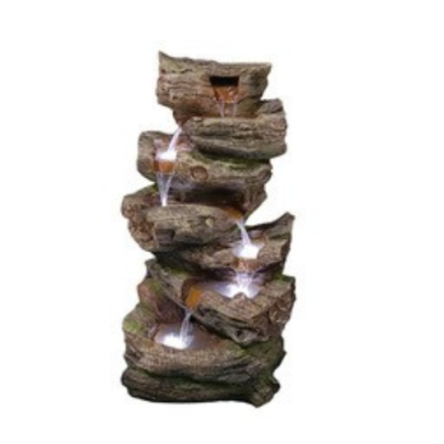 Aspen Woodland Solar Water Feature