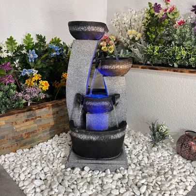 Grand Kantheros Contemporary Solar Water Feature