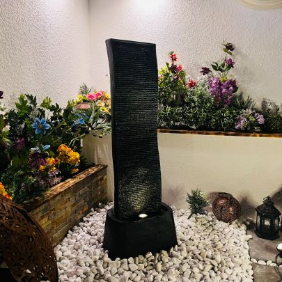 Noir Cascade Oriental Water Feature