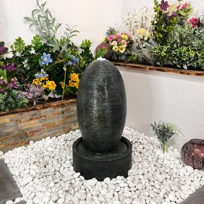 Ripple Oval Traditional Solar Water Feature