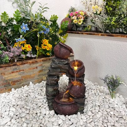 Copper Dale Falls Traditional Water Feature