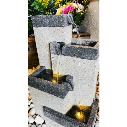 Sunlit Brook Contemporary Water Feature