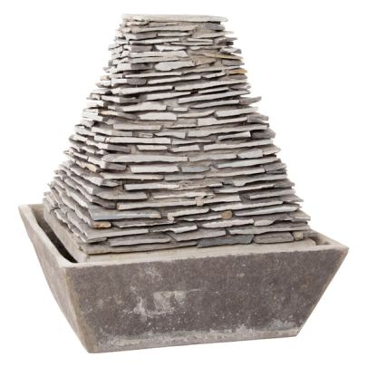 Woodlodge Maya Modern Solar Water Feature