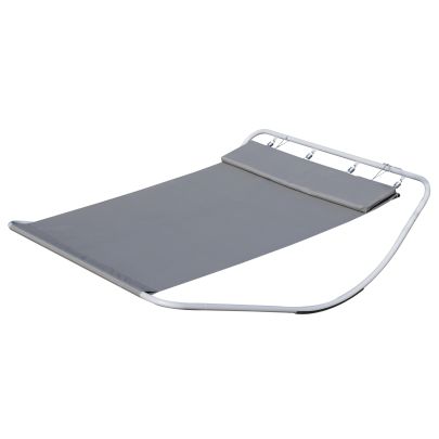Outdoor Double Rocking Bed Hammock Grey