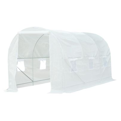 4.5Lx2Wx2H m Walk in Greenhouse White