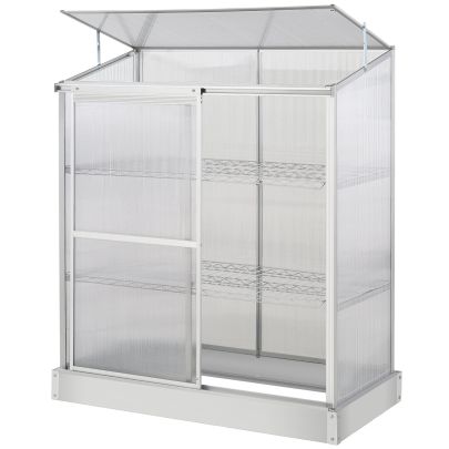 Sun Plate 3 Tier Greenhouse Inc Foundation Clear