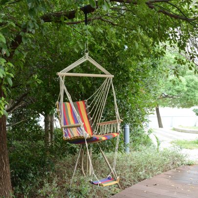 Hanging Hammock Multi Colour