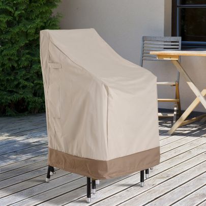 Waterproof Garden Wicker Chairs Cover Patio Rattan Seat Protector 600D Oxford Cloth L70*W90*H115cm