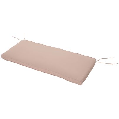 Polyester 2 Seater Swing Chair Replacement Cushion Beige