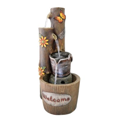 Nature's Nest Traditional Solar Water Feature