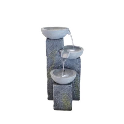 Simple Breeze Birdbath Contemporary Solar Water Feature