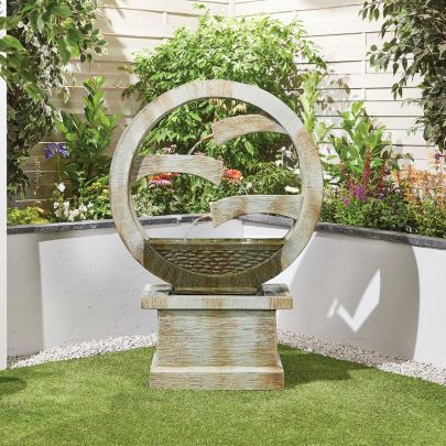Tranquil Spills Modern Water Feature