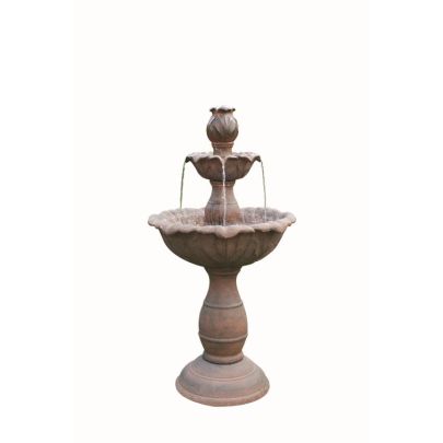 3 Tier Rust Classic Water Feature